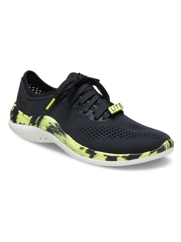 Crocs Sneakers "LiteRide 360 Marbled Pacer" in Schwarz/ Gelb