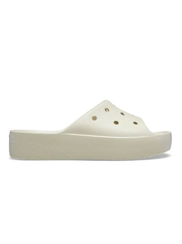 Crocs Slippers "Classic Platform" beige