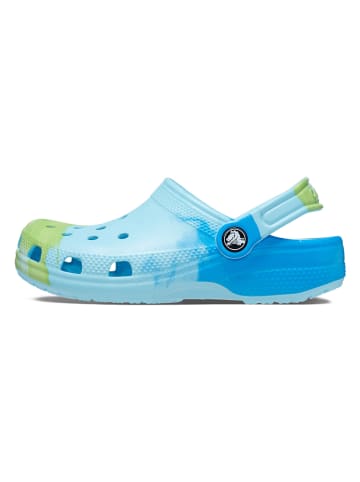 Crocs Chodaki "Classic" w kolorze błękitno-zielonym