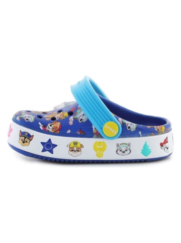 Crocs Chodaki "Paw Patrol Crocband IV" w kolorze niebieskim ze wzorem
