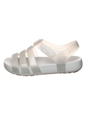 Crocs Sandalen in Silber