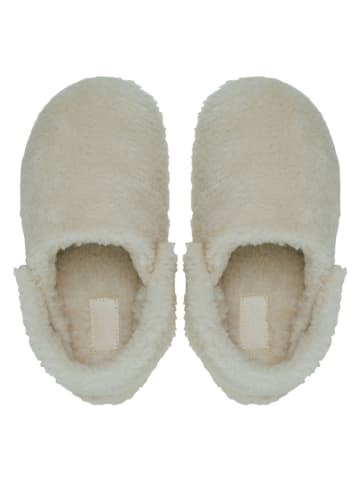 Crocs Hausschuhe "Classic Cozzzy" in Creme
