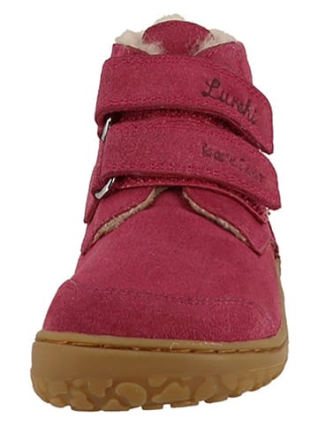 Lurchi Leren barefootschoenen "Nimbi" rood