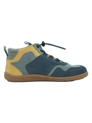 lamino Leren barefootschoenen turquoise