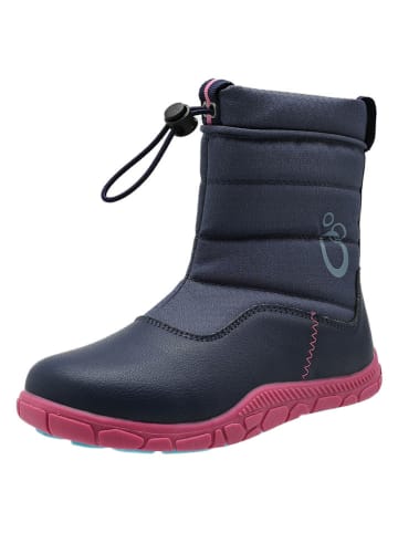 lamino Barfuß-Winterstiefel in Dunkelblau