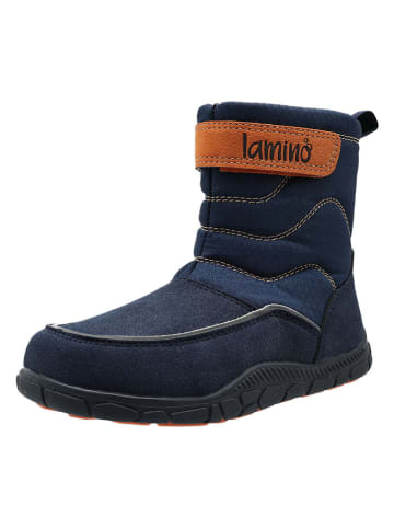 lamino Barfuß-Winterstiefel in Dunkelblau