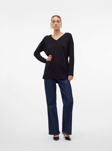 Vero Moda Sweter "Gold" w kolorze czarnym