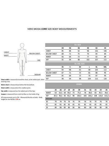 Vero Moda Hose in Weiß