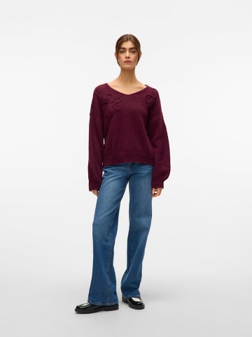 Vero Moda Pullover in Bordeaux