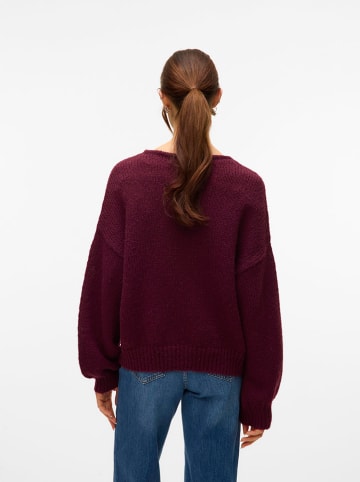 Vero Moda Pullover in Bordeaux