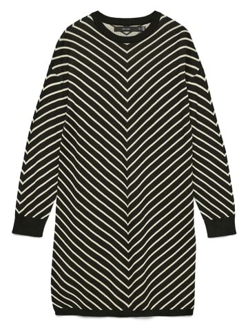 Vero Moda Kleid in Schwarz/ Creme