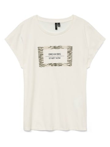 Vero Moda Koszulka w kolorze kremowym