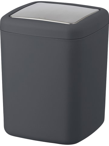 Wenko Schwingdeckeleimer "Barcelona" in Anthrazit - 3 l