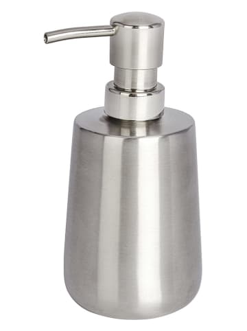 Wenko Zeepdispenser ''Solid'' zilverkleurig - 245 ml