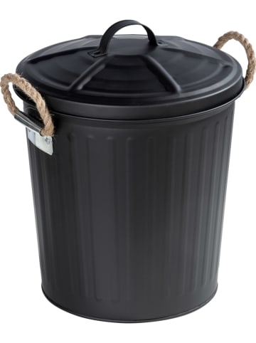 Wenko Kosmetikeimer "Gara" in Schwarz - 6 l