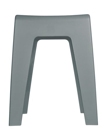 Wenko Badezimmer-Hocker "Kumba" in Grau - (B)38 x (H)47 x (T)32 cm