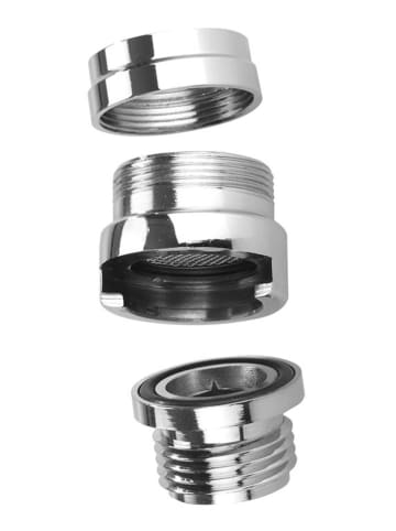 Wenko Słuchawka w kolorze srebrnym do umywalki - dł. 170 cm