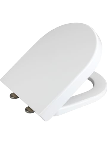 Wenko Easyclose-toiletbril "Exclusive Nr. 4" wit