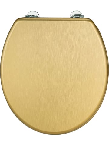 Wenko Toiletbril "Aldeno" goudkleurig