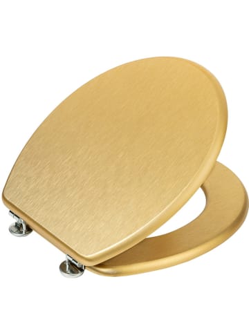 Wenko WC-Sitz "Aldeno" in Gold