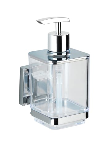 Wenko Roestvrijstalen zeepdispenser "Quadro" - 330 ml