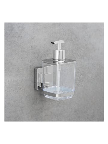 Wenko Edelstahl-Seifenspender "Quadro" - 330 ml
