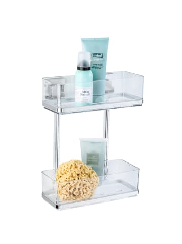 Wenko Roestvrijstalen wandrek "Quadro" - (B)25,5 x (H)32,5 x (D)14 cm