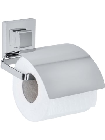 Wenko Toiletrolhouder zilverkleurig - (B)14 x (H)12,5 x (D)7,5 cm