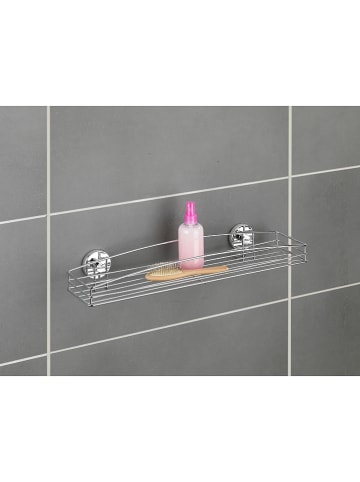 Wenko Wandplankje "Milazzo" chroomkleurig - (B)52 x (H)9 x (D)15 cm