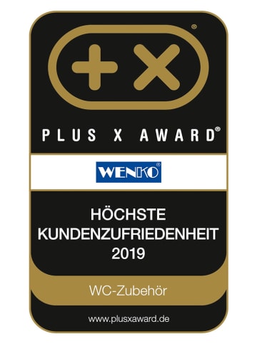 Wenko Uchwyt "Bosio" w kolorze srebrnym na papier toaletowy - 15 x 10,5 cm