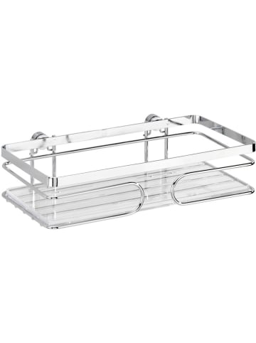 Wenko Doucherek zilverkleurig - (B)24 x (H)6,5 x (D)13 cm