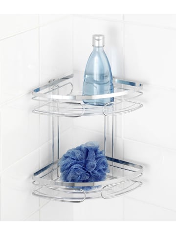 Wenko Hoekrek zilverkleurig - (B)26,5 x (H)27,5 x (D)19 cm