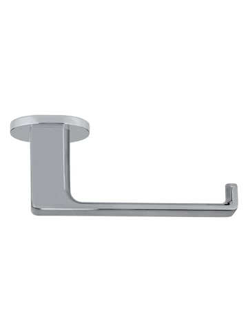 Wenko Toilettenpapierhalter "Maribor" in Silber - (B)17 x (H)5 x (T)7,5 cm