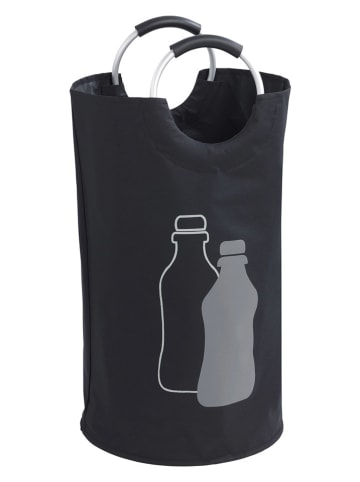 Wenko Flaschensammler "Jumbo" in Schwarz - 69 l
