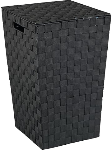 Wenko Wasmand "Adria Square" zwart - 48 L