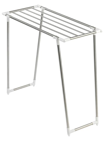 Wenko Droogrek "Profi" zilverkleurig - (B)39 x (H)87 x (D)79 cm