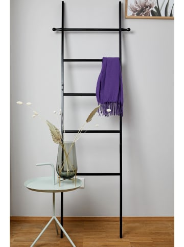 Wenko Handdoekenrek "Loft" zwart - (B)57 x (H)170 x (D)4 cm