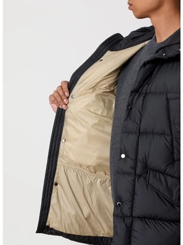 Woolrich Parka puchowa "Cloud Davis" w kolorze czarnym