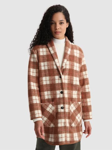 Woolrich Płaszcz przejściowy w kolorze jasnobrązowym