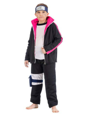 CHAKS 5-częściowy kostium "Boruto Uzumaki" w kolorze czarnym