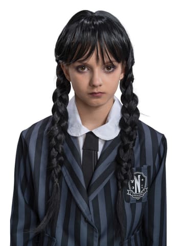 CHAKS Peruka "Wednesday ©'' w kolorze czarnym