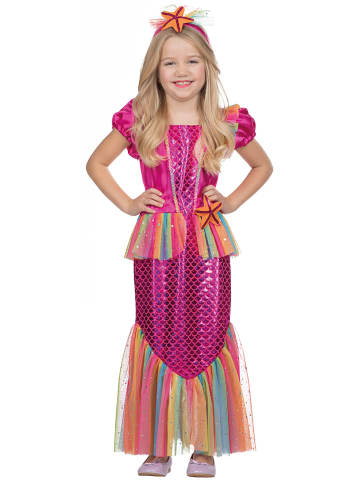 Party x People Kostümkleid "Kleine Meerjungfrau" in Pink/ Bunt
