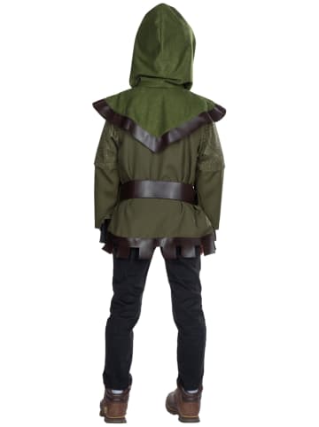 Party x People 2tlg. Kostüm "Waldläufer" in Khaki/ Braun