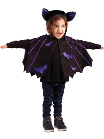 Party x People Kostümcape "Fledermaus" in Schwarz