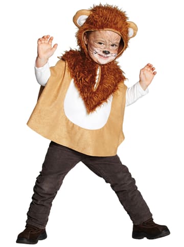 Rubie`s Kostuumcape "Leeuw" bruin/beige