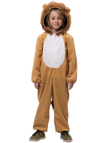 Party x People Kombinezon kostiumowy "Lion Leo" w kolorze jasnobrązowym