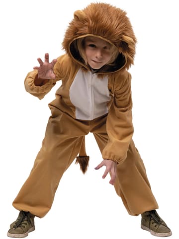 Party x People Kombinezon kostiumowy "Lion Leo" w kolorze jasnobrązowym