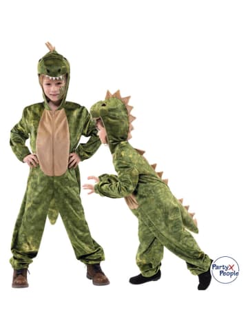 Party x People Kostuumpakje "Dino Bronto" groen