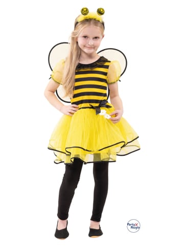 Party x People 3-delig kostuum "Bienen" geel