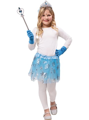 Party x People 5-delig kostuum "Snowflake" blauw